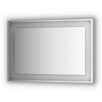Зеркало Evoform Ledside 75х110 Сталь — фото 1, Мебель для ванной