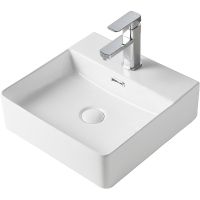 Тумба с раковиной Orange Line 80 Li-80TuLMDF+B04-405W подвесная Латте матовый — фото 6, Тумбы с раковиной