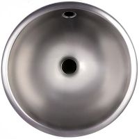 Раковина Nofer 35 13029.RS Нержавеющая сталь матовая — фото 1, Мини-раковины