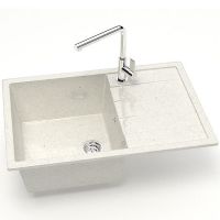 Товар: Кухонная мойка Bergg Z161 B161Q007 Хлопок - фото 2 Кухонная мойка Bergg Z161 B161Q007 Хлопок — фото 2, Кухонные мойки