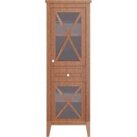 Шкаф пенал Creto Vetra 55 R 15-16056NR Орех — фото 1, Пеналы для ванной комнаты