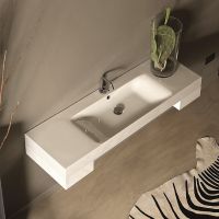 Раковина Kerasan Cento 140 353501*1 Белая — фото 6, Раковины