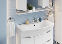 Тумба под раковину Onika ВЕРОНЭЛЛА 105.16 110508 Белая — фото 6, Мебель для ванной