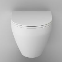 Товар: Унитаз AM.PM Spirit V2.0 FlashClean C701700MWSC подвесной Белый матовый с сиденьем микролифт - фото 8 Унитаз AM.PM Spirit V2.0 FlashClean C701700MWSC подвесной Белый матовый с сиденьем микролифт — фото 8, Подвесные унитазы