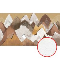 Фреска Ortograf Горы 33619 Фактура бархат FX Флизелин (5,5*3) Серый/Коричневый, Горы/Абстракция — фото 1, Фрески