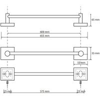 Товар: Полотенцедержатель Bemeta Beta 132104042 Хром - фото 2 Полотенцедержатель Bemeta Beta 132104042 Хром — фото 2, Полотенцедержатели
