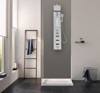 Душевая панель River Guron 08 10000001105 Матовый хром — фото 2, Душевые панели