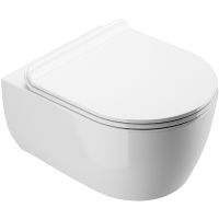 Товар: Унитаз Excellent Doto Pure Rim 48 CEEX.1404.485.WH подвесной с сиденьем Микролифт - фото 1 Унитаз Excellent Doto Pure Rim 48 CEEX.1404.485.WH подвесной с сиденьем Микролифт — фото 1, Унитазы