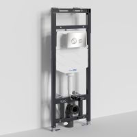 Инсталляция WasserKRAFT Alme 15TLT.010.ME.BN01 для унитаза с клавишей смыва Никель — фото 2, Инсталляции