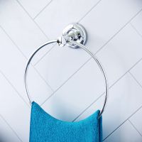 Товар: Кольцо для полотенец AM.PM Like A8034400 хром - фото 6 Кольцо для полотенец AM.PM Like A8034400 хром — фото 6, Полотенцедержатели