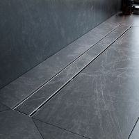 Душевой лоток AM.PM PrimeFlow 90 с решеткой Хром матовый / под плитку Tile арт-W02SC-U11-090-04SB — фото 11, Душевые лотки