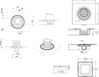 Товар: Душевой трап Berges Zentrum Antik 100x100 091364 с решеткой Хром - фото 6 Душевой трап Berges Zentrum Antik 100x100 091364 с решеткой Хром — фото 6, Трапы для душа