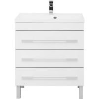 Товар: Тумба с раковиной Aquanet Верона 75 287671 Белая - фото 3 Тумба с раковиной Aquanet Верона 75 287671 Белая — фото 3, Тумбы с раковиной