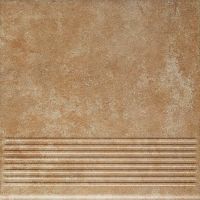 Ступень Ceramika Paradyz Ilario Ochra Stopnica Prosta 30х30 см — фото 1, Ступени и клинкер