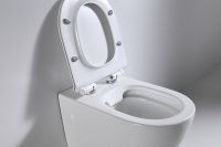 Товар: Унитаз beWash Lusso BKWHR004550 подвесной Белый с сиденьем Микролифт - фото 7 Унитаз beWash Lusso BKWHR004550 подвесной Белый с сиденьем Микролифт — фото 7, Унитазы