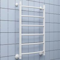 Водяной полотенцесушитель Ника Arc ЛД 80/40 Белый матовый — фото 2, Водяные полотенцесушители