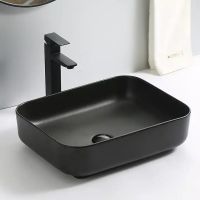 Товар: Раковина-чаша Royce Crown 50 RCW-142203BL Черная матовая - фото 2 Раковина-чаша Royce Crown 50 RCW-142203BL Черная матовая — фото 2, Раковины