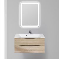 Тумба под раковину BelBagno Marino 90 подвесная Rovere Bianco арт-MARINO-900-2C-SO-WO-P — фото 2, Тумбы под раковину