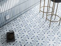 Керамогранит Monopole Ceramica Radiant Blue 20х24 см — фото 2, Керамогранит