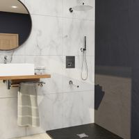 Товар: Комплект RGW SP-370 Хром/Излив (Головной душ/смеситель/ручной душ/излив) - фото 2 Комплект RGW SP-370 Хром/Излив (Головной душ/смеситель/ручной душ/излив) — фото 2, Душевые системы