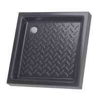 Душевой поддон 90*90*10 RGW CR-099-G Серый/Квадрат Ø 60 мм Керамический Душевой поддон 90*90*10 RGW CR-099-G Серый/Квадрат Ø 60 мм Керамический