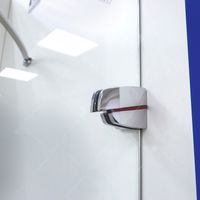 Душевая дверь 140*195 RGW SA-01 Хром/Прозрачное/8 мм (Easy) — фото 5, Распашные душевые двери