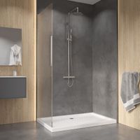 Товар: Душевой поддон 80*100*6 RGW CR-108 /Прямоуг Ø 60 мм Керамический - фото 4 Душевой поддон 80*100*6 RGW CR-108 /Прямоуг Ø 60 мм Керамический — фото 4, Керамические душевые поддоны