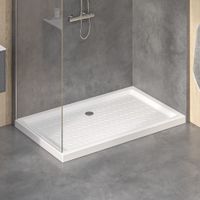 Душевой поддон  72*100*6 RGW CR-107 /Прямоуг Ø 60 мм Керамический — фото 1, Керамические душевые поддоны