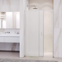 Душевая дверь 160*195 RGW PA-017 Хром/Матовое/6 мм (Easy) — фото 2, Раздвижные душевые двери