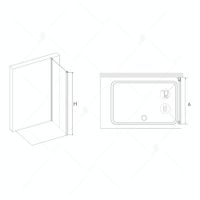 Товар: Боковая панель 100*185 RGW Z-12 Хром/Прозрачное/6 мм (PA-02;04;05CL-10;11;12;21) (А-05 не подходит) - фото 2 Боковая панель 100*185 RGW Z-12 Хром/Прозрачное/6 мм (PA-02;04;05CL-10;11;12;21) (А-05 не подходит) — фото 2, Боковые стенки