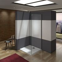 Товар: Боковая панель 100*195 RGW Z-004 Хром/Прозрачное/8 мм (TO-14) (EasyClean) - фото 1 Боковая панель 100*195 RGW Z-004 Хром/Прозрачное/8 мм (TO-14) (EasyClean) — фото 1, Боковые стенки