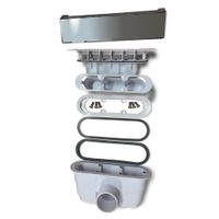 Сифон для поддонов RGW GWS хром Q10-C — фото 2, Сифоны