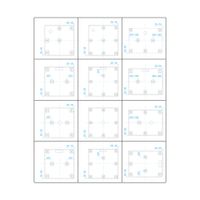 Душевой поддон 100*100*3,5 RGW GWS-01 Белый/Квадрат  Литьевой мрамор — фото 3, Душевые поддоны из литьевого мрамора