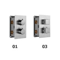 Термосмеситель встраиваемый RGW SP-42-03 205*125/хром 2-3 режима Термосмеситель встраиваемый RGW SP-42-03 205*125/хром 2-3 режима