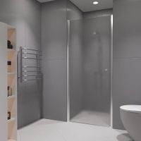 Душевая дверь  90*195 RGW Dolphin TN-03 Хром/fabric/6 мм (Easy) — фото 7, Распашные душевые двери