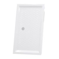 Товар: Душевой поддон 80*100*6 RGW CR-108 /Прямоуг Ø 60 мм Керамический - фото 6 Душевой поддон 80*100*6 RGW CR-108 /Прямоуг Ø 60 мм Керамический — фото 6, Керамические душевые поддоны