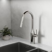 Смеситель для кухни Sancos Grand SC4002BNG Нержавеющая сталь — фото 6, Смесители для кухни