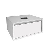 Товар: Тумба INSIGHT, 80 см, подвесная, стеклянная столешница с отверстиями для установки накладного умывал - фото 6 Тумба INSIGHT, 80 см, подвесная, стеклянная столешница с отверстиями для установки накладного умывал — фото 6, Тумбы под раковину