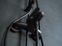 Душевая система Laguraty 7005 Черный — фото 7, Душевые стойки