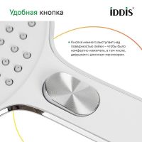 Ручной душ Iddis Esper 3F ESP3FCRi18 Хром — фото 4, Лейки для душа