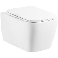 Унитаз BelBagno Veneto BB132CHR/BB132SC подвесной с сиденьем Микролифт — фото 1, Подвесные унитазы