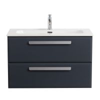 База под раковину подвесная CEZARES ECO-CER-N-800-2C-SO-GR-P — фото 1, Тумбы под раковину