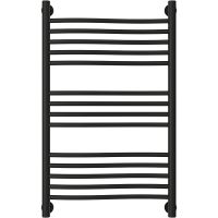 Водяной полотенцесушитель Сунержа Флюид+ 800х500 31-0222-8050 Черный матовый — фото 1, Водяные полотенцесушители