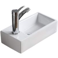 Товар: Раковина-чаша CeramaLux 40 D1043 Белая - фото 1 Раковина-чаша CeramaLux 40 D1043 Белая — фото 1, Мини-раковины