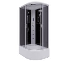 Душевая кабина Niagara Classic NG-2510-14LF (120х80х215) высокий поддон(40см),стекло тонированное,4  — фото 1, Душевые кабины