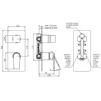 Товар: Смеситель для душа Remer Dream D92 Хром - фото 2 Смеситель для душа Remer Dream D92 Хром — фото 2, Смеситель для душа