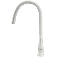 Смеситель для кухни Lemark Comfort LM3075W Белый — фото 2, Смесители для кухни