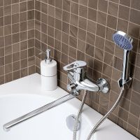 Товар: Смеситель для ванны Ростовская Мануфактура Сантехники SL52-006E-3 универсальный Хром - фото 4 Смеситель для ванны Ростовская Мануфактура Сантехники SL52-006E-3 универсальный Хром — фото 4, Для душа и ванны