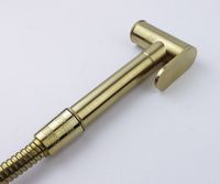 Гигиенический душ со смесителем Bronze de Luxe Element EL28GB Матовое золото Черный — фото 5, Гигиенические души