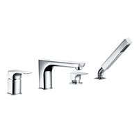 Товар: Salm 2755 Смеситель на борт ванны, 4 отверстия - фото 3 Salm 2755 Смеситель на борт ванны, 4 отверстия — фото 3, Смеситель для ванны